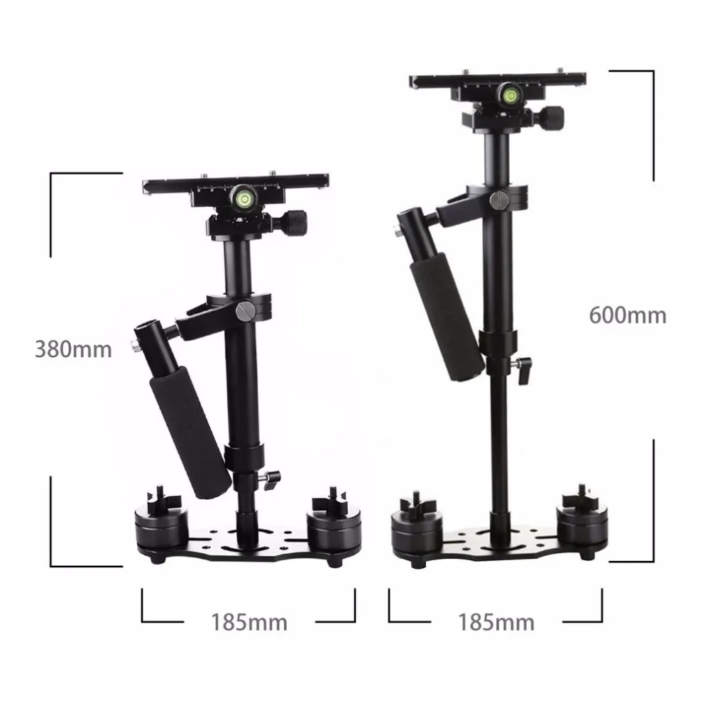 S40 S60 S80 Steadycam Scalable Carbon Fiber Handheld Stabilizer Steadicam for Canon Nikon Sony DSLR Camera Compact Camcorder