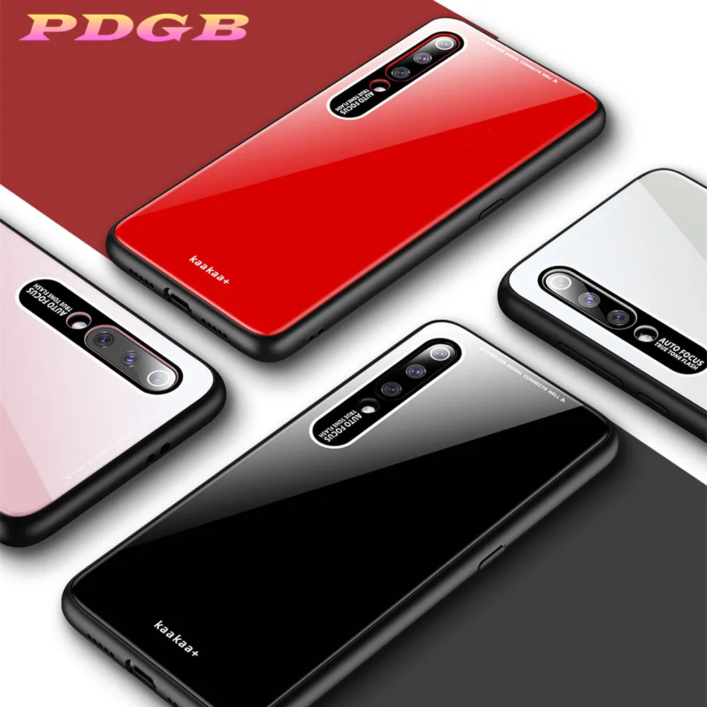 

luxury original hard mirror case for xiaomi mi 8 9 se 8 9se mi9 mi8 lite Redmi 7 K20 Pro Note 7 silicone back phone cover etui