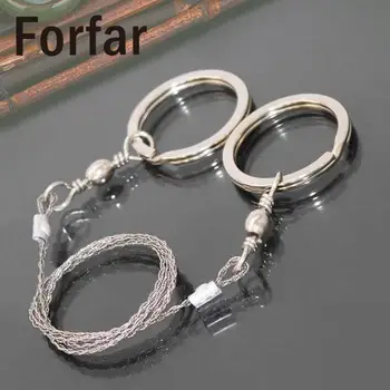 

65cm Metal Steel Wire Saw Bushcraft Hunting Camping EDC Emergency Survival Gear Tool