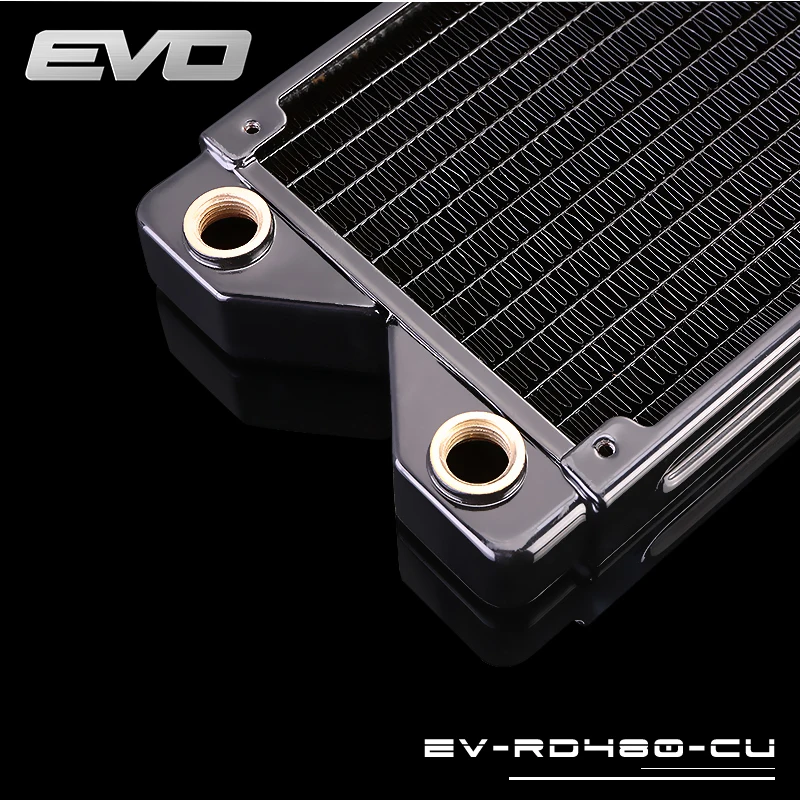 Bykski EVO EV-RD480-CU 480 мм 4x12 см медный радиатор водяного охлаждения