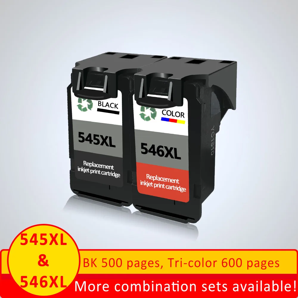 XiangYu PG545 CL546 XL ink cartridge replacement for Canon PG 545 pg 545 CL 546 for Canon IP2850