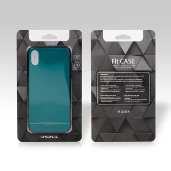 

1000 pcs Wholesale OEM retail packaging box for cell phone case for iPhone X case gift box with custom design for iPhone KJ-701