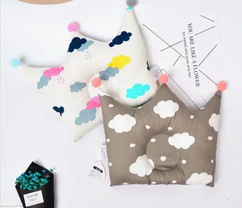 

DHL 50pcs Baby Shaping Pillow Prevent Flat Head Crown Dot Bedding Pillows Newborn Room Decoration Accessories 0-24 Months