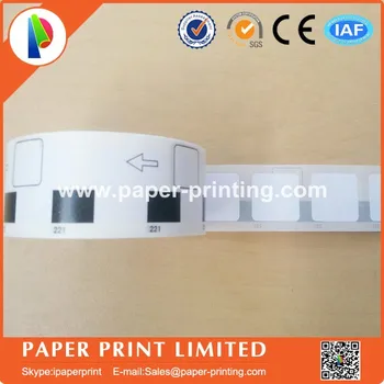 

30 Refill Rolls Compatible DK-11221 Label 23mm*23mm 1000Pcs Compatible for Brother Label Printer QL-700/720 White Paper DK-1221