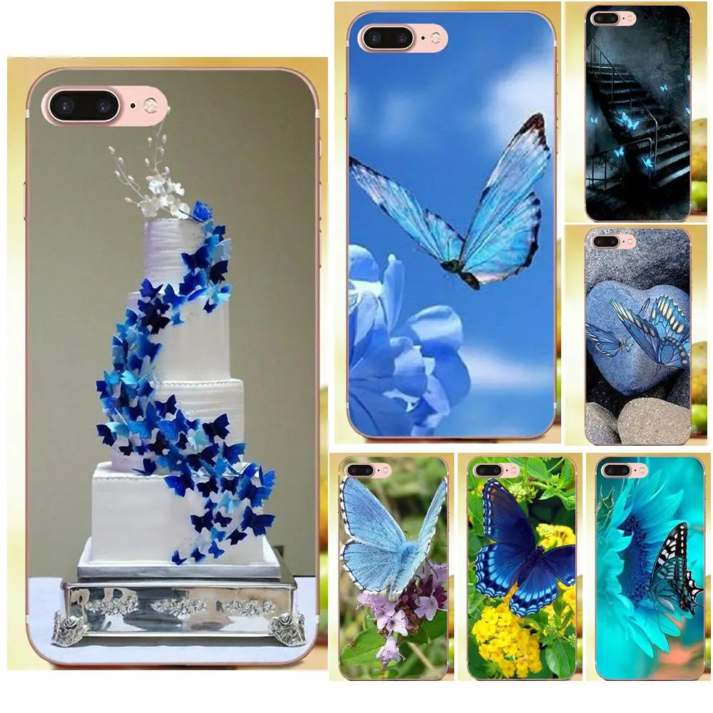 

Soft Patterns For Sony Xperia Z Z1 Z2 Z3 Z4 Z5 compact Mini Premium M2 M4 M5 T3 E3 E5 XA Galaxy Tab S2 9.7 Lovely Blue Butterfly