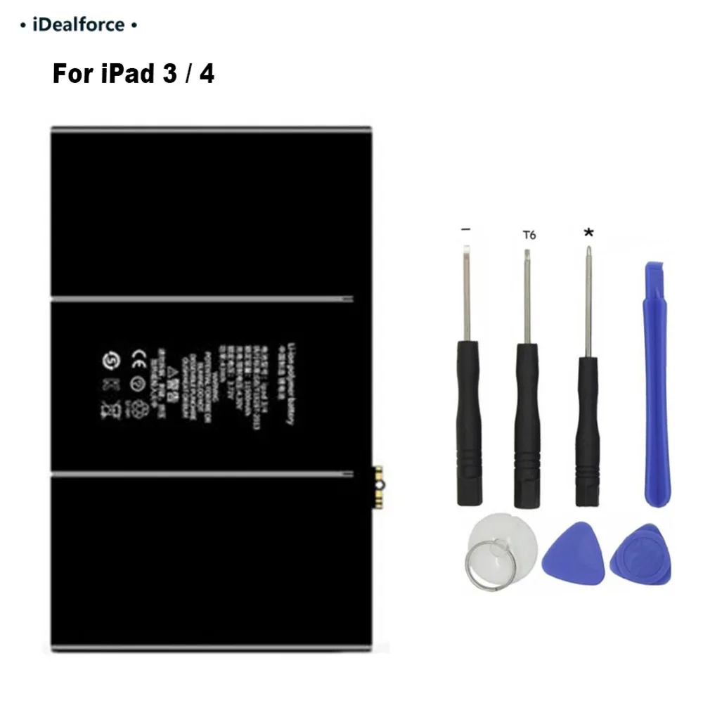 

High Quality Replacement Internal Li-ion 11500mAh Battery For iPAD3 iPAD4 Tablet Batteries A1416 A1430 A1403 A1458 A1460
