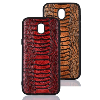 

Phone Cover For Samsung Galaxy J5 2017 J530F J5 Pro 2017 Genuine Leather Case Phone Rear Cover For Samsung Galaxy J3 2017 J330F