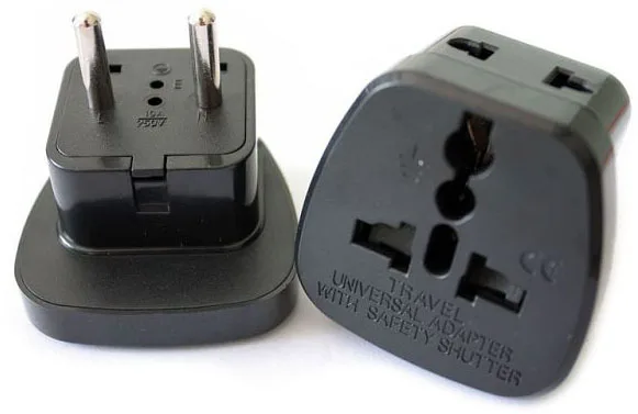 Ssi 9b Travel Adaptor Plug Converter In Black Ce Marked U A E Ssi 9b Travel Adaptor Plug Converter In Black Ce Marked U A E South America Russia China 4 8pin