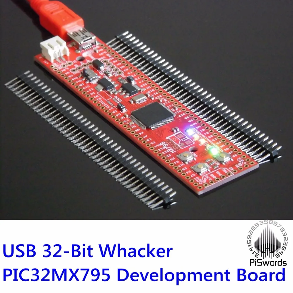 

USB 32-Bit Whacker PIC32MX795 Development Board