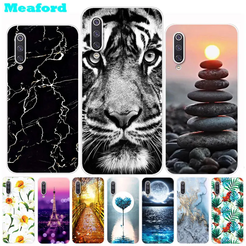 

Silicone Case For Xiaomi Mi A3 Case Cute Tiger Soft TPU Print Cover for Xiaomi Mi A3 Global Back Fundas A 3 MiA3 Phone Case capa