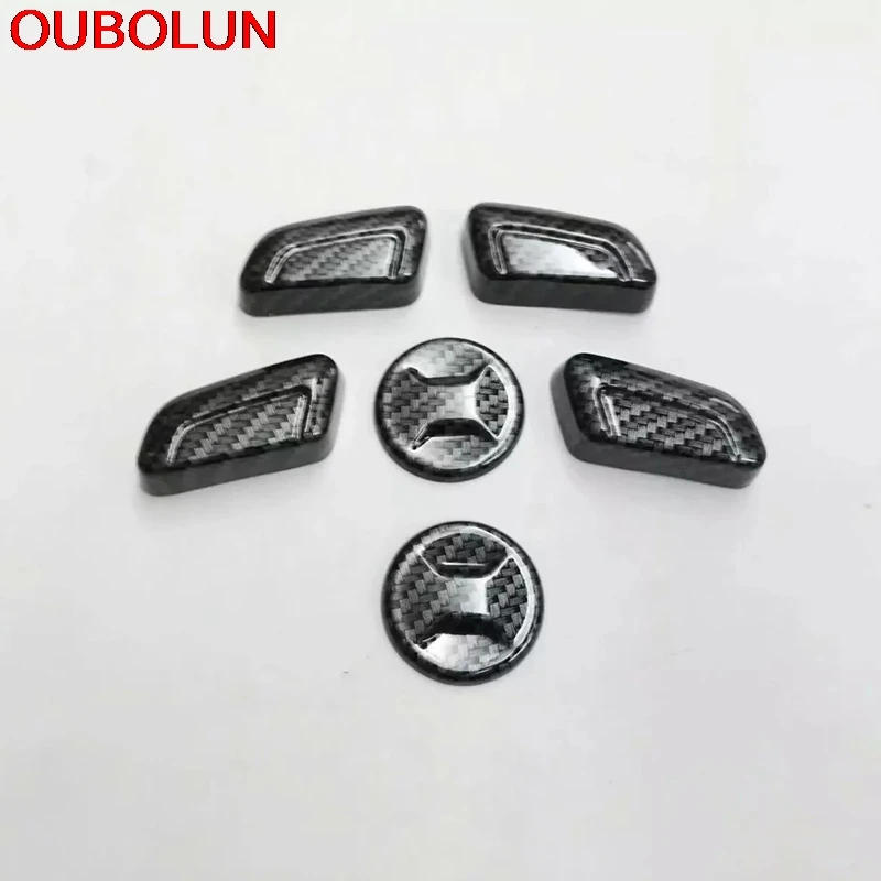 OUBOLUN для Volkswagen Passat B8 2016 2017 2018 Кнопка регулировки сиденья рамка формовочная крышка