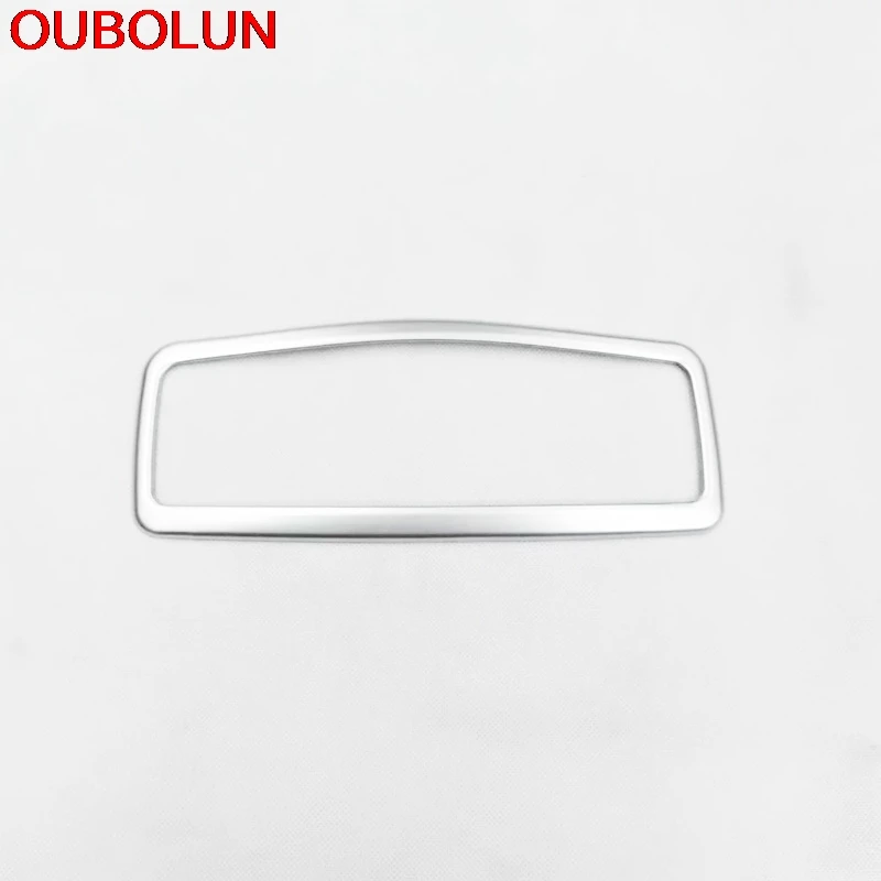 OUBOLUN ABS хром для Mitsubishi ASX 2013 2014 2015 2016 Передняя Задняя лампа чтения крышка лампы