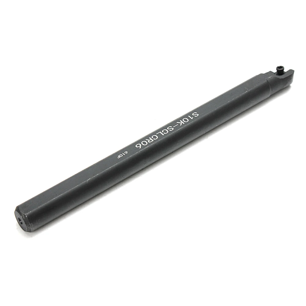 

1 Set 10mm Shank Lathe Turning Tool Holder Durable with Carbide Inserts Wrenches _WK