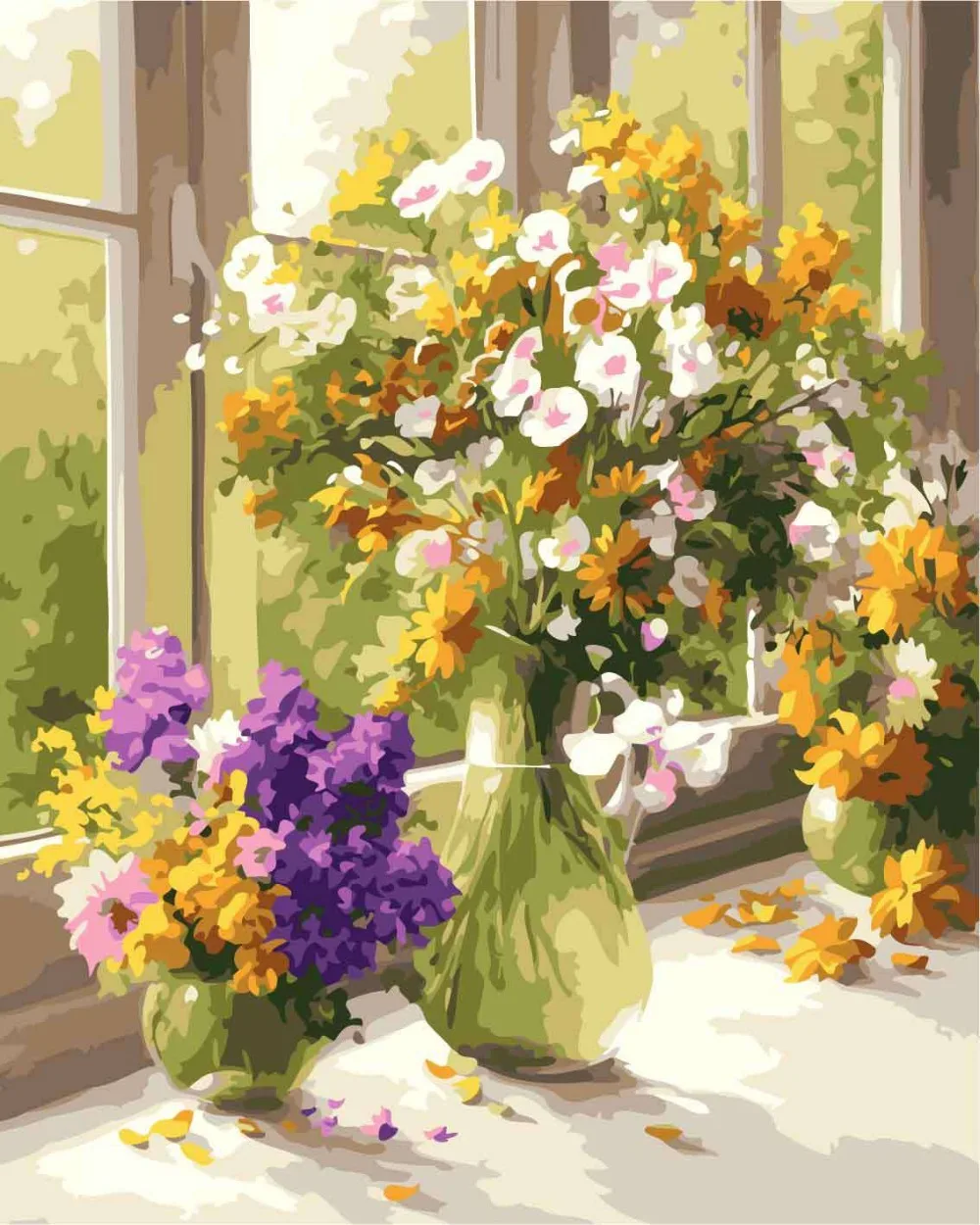 Картины По Номерам Купить Окно