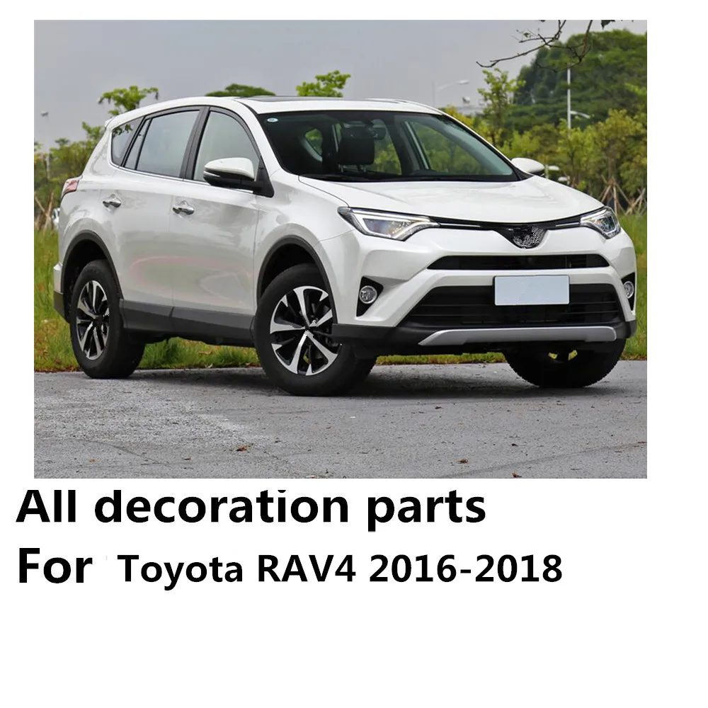 14 шт. Резиновые Нескользящие Коврики для Toyota RAV4 2016 2017 2018|rav4 2016|pad padcup cups |