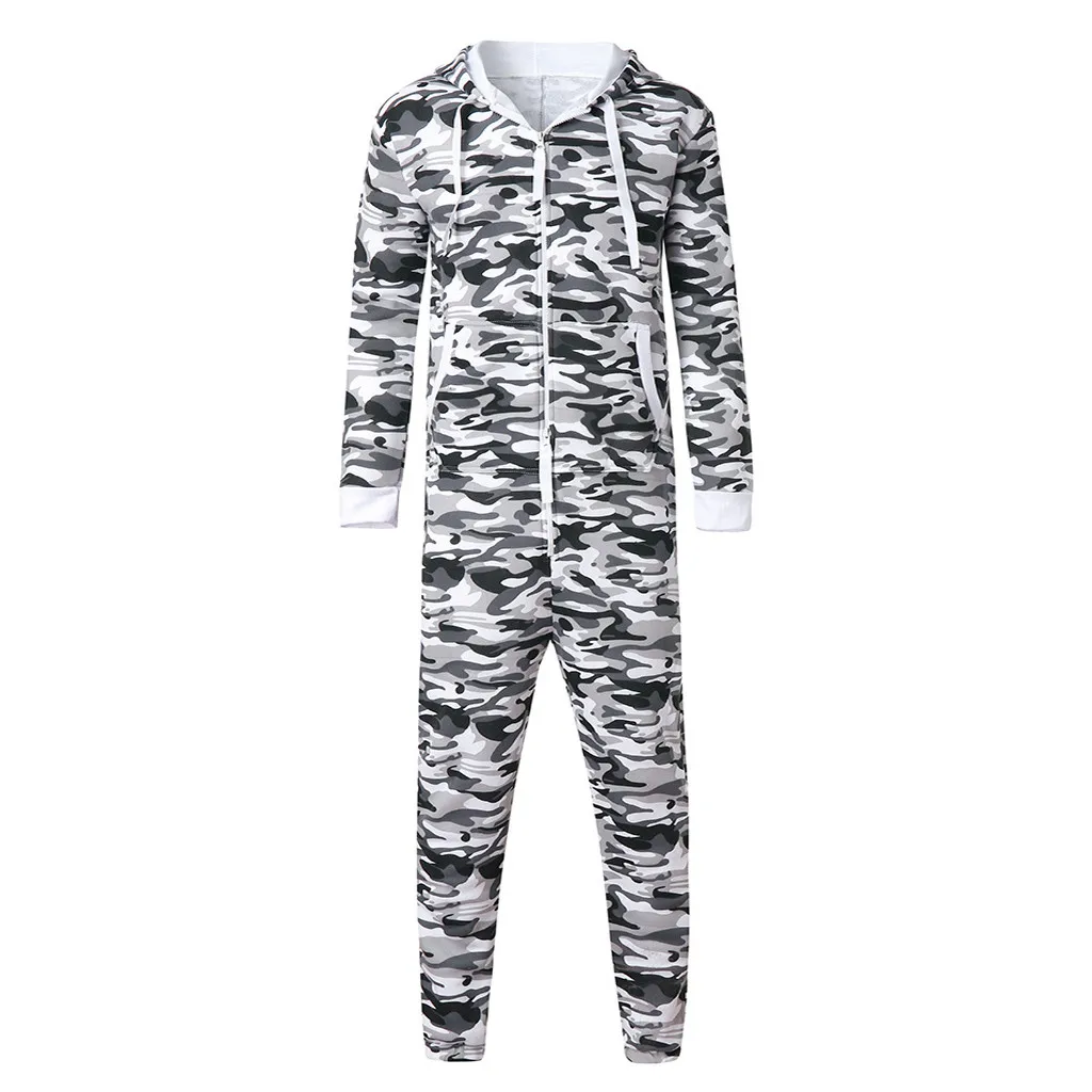 1 шт. мужской комбинезон унисекс цельный gar men t Non Footed Pajama Playsuit Высокое Качество Толстовка Новое поступление