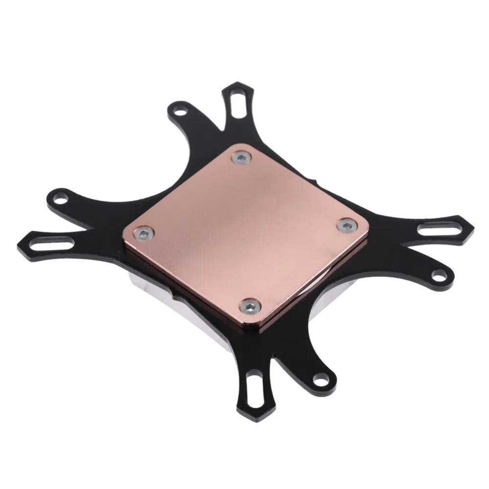

CPU Water Block Waterblock Copper Base CPU Water Cooler Computer PC Cooling Radiator For Intel AMD With Mounting Screws