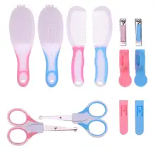 Новинка 6 шт./компл. для малыша, ребенка, новорожденного комплекты для здравоохранения уход за ногтями Набор по уходу за волосами машинка для стрижки ногтей расческа для ногтей Ножницы для ухода за ребенком
