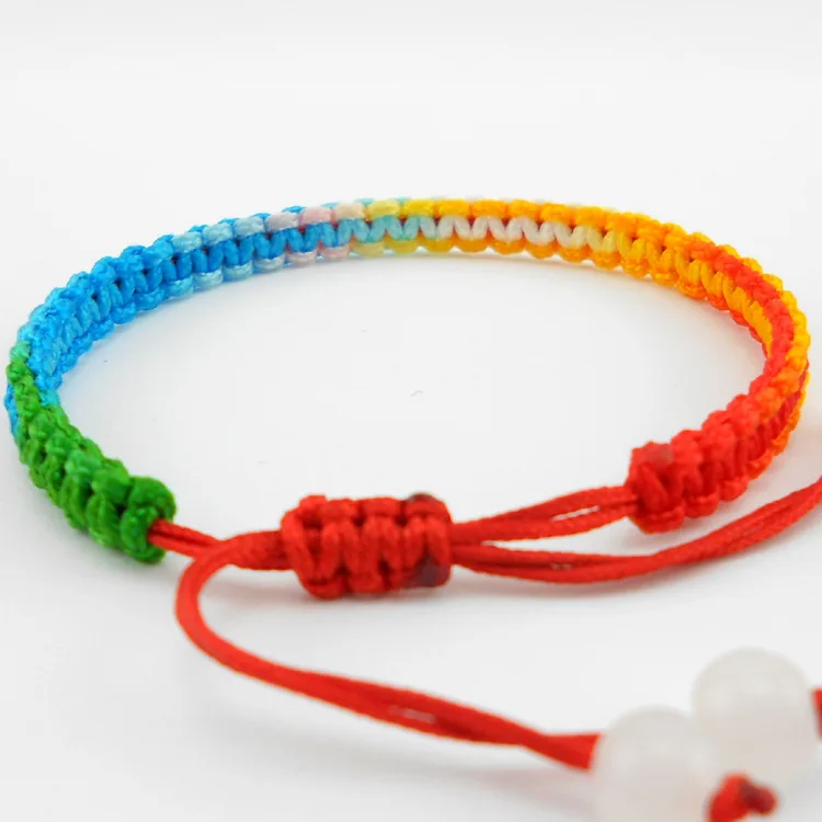 Dragon Boat Women Festival Colorful hand woven rope bracelets