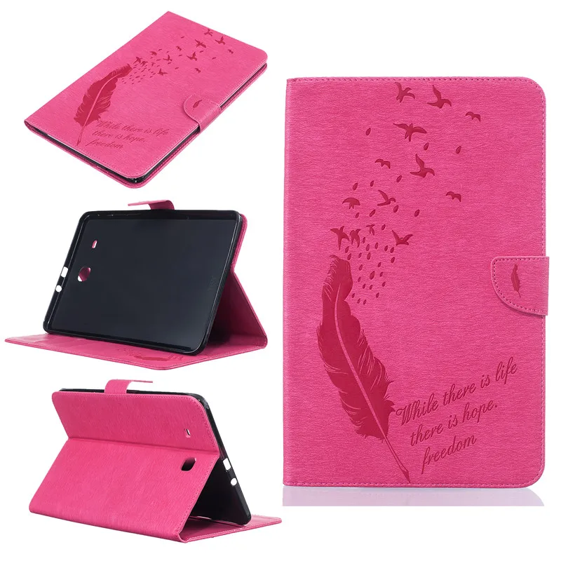 

Wholesale Retro Tablet folding Flip Wallet PU Leather Stand Cover Case For Samsung Galaxy Tab E 9.6 T560 SM-T561Protective Capa