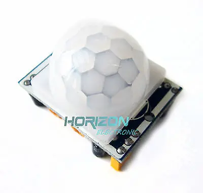 

Adjust IR Pyroelectric Infrared IR PIR Motion Sensor Detector Module HC-SR501