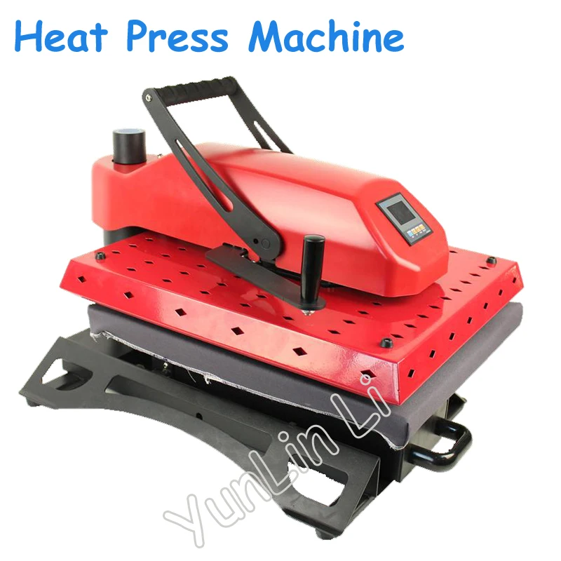 

Manual Heat Transfer Press Machine with Workable Size of 40*50cm Shaking Head T-shirt Pyrograph Transfer Machine