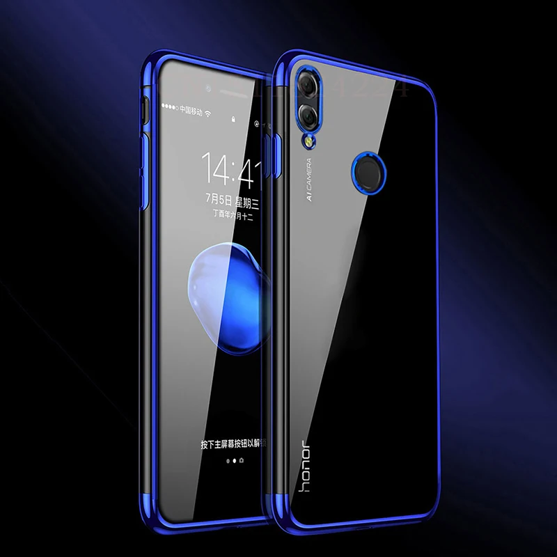 Case For Huawei Y9 2019 Cases Silicone Plated For Huawei Y9 2018 Y6 Prime Y7 Prime 2017 P Smart Mate (4)