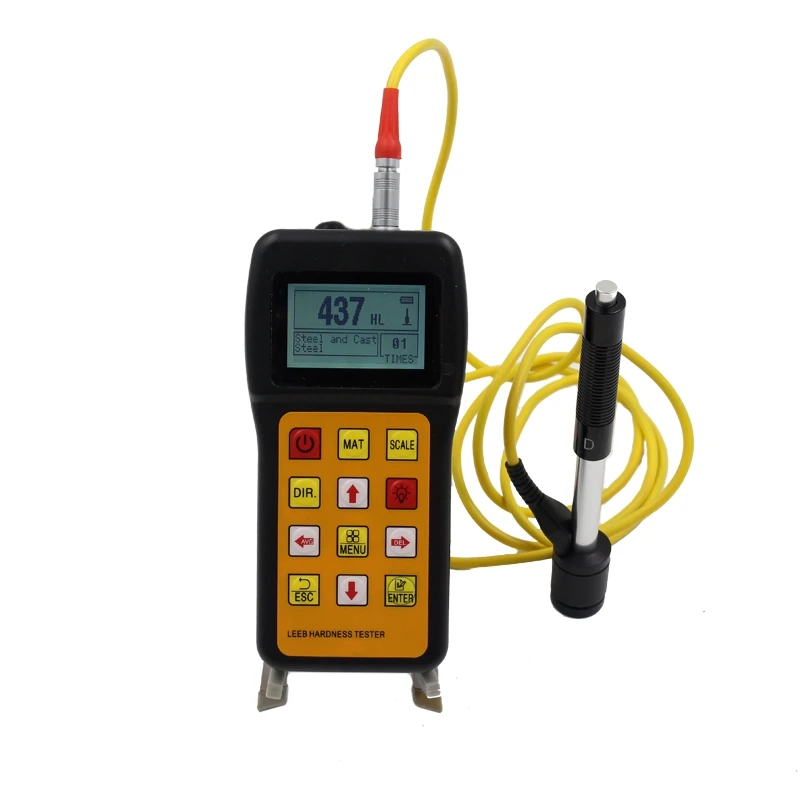 Portable Rebound Leeb Hardness Tester Metal Alloy Hardness Tester Hardness Measuring HRC HL HB HV H