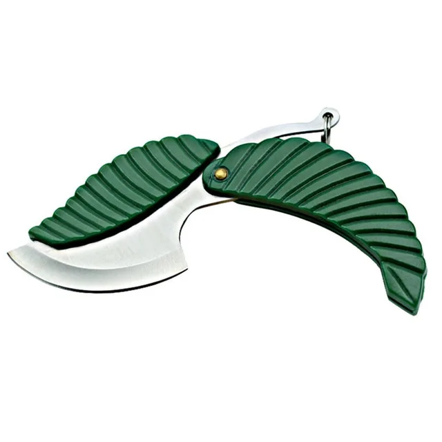 Multifunktions edelstahl mini blatt form faltung messer camping ... Multifunktions edelstahl mini blatt form faltung messer camping ...