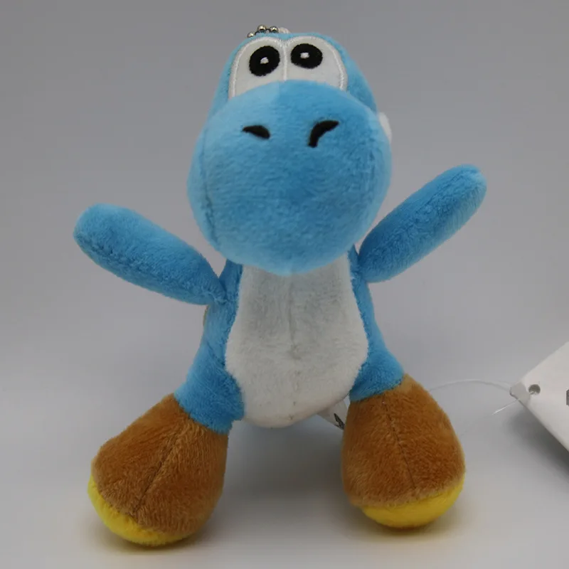 Super Mario Bros Yoshi Dragon Plush Dolls Cute Game Cartoon Yoshi Plush Toys 10.5cm 10pcslot  (1)