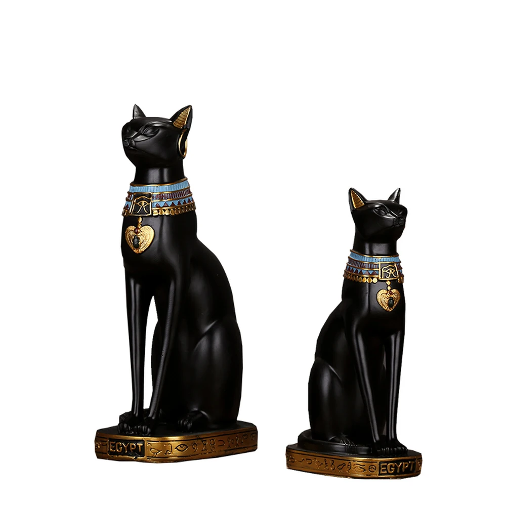 

Home accessories Egyptian cat God European resin creative accessories fortune Persian cat living room TV cabinet LU629427