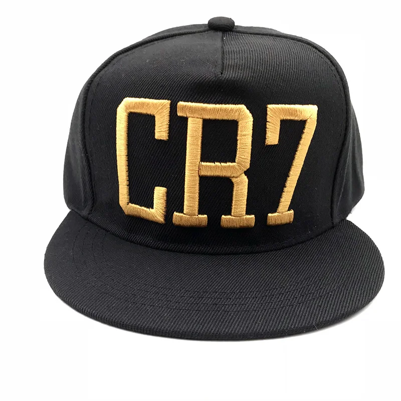 Новейший стиль Криштиано Роналдо CR7 3D вышивка бейсболки хип хоп кепки Snapback
