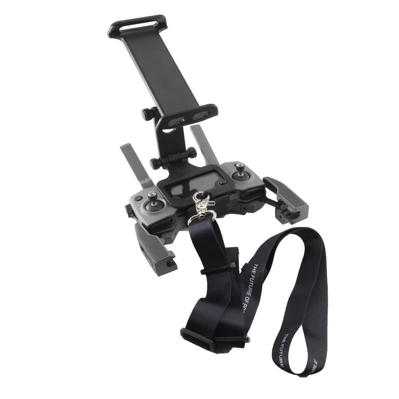 Remote Controller Extended phone tablet  bracket Fixed Clip & Shoulder Neck Strap For DJI Mavic 2 pro zoom Drone  holder mount 1 (1)