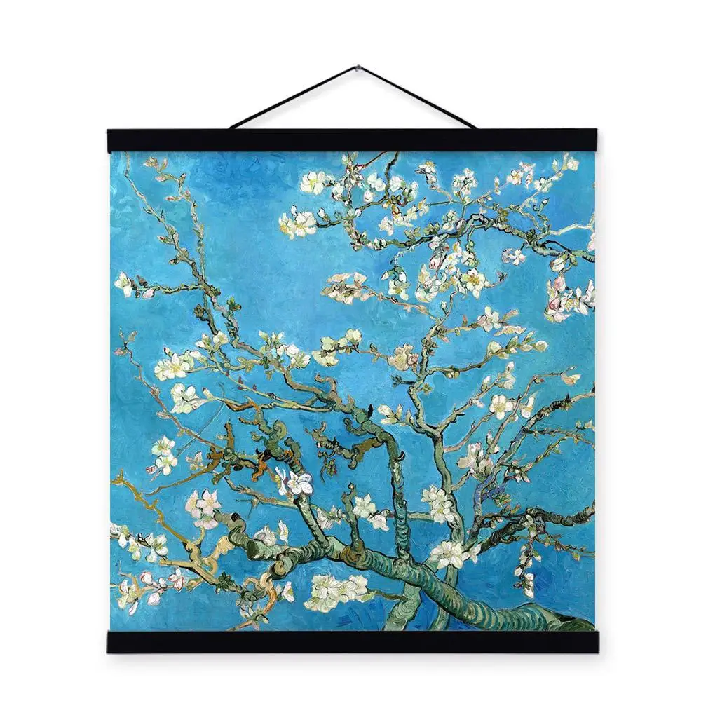Van Gogh Almond Blossoms Famous Painting Home Decor Wall Art Poster Canvas Print