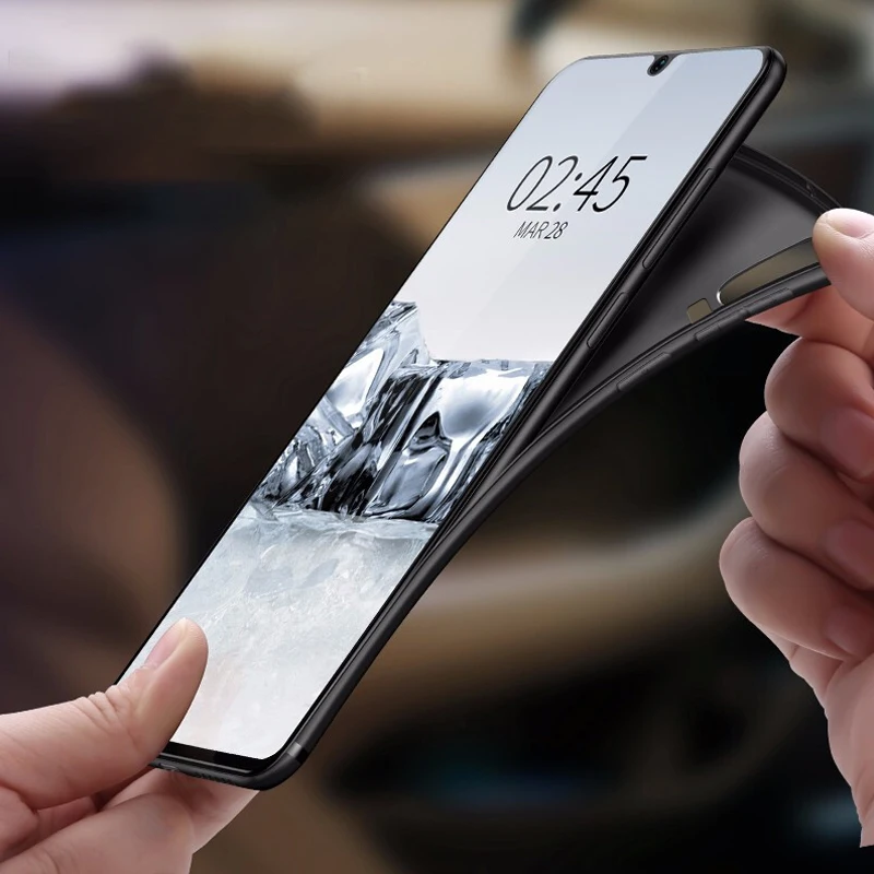 Ультратонкий матовый чехол для Huawei P20 P30 Lite Pro p Smart 2019 Мягкая силиконовая задняя