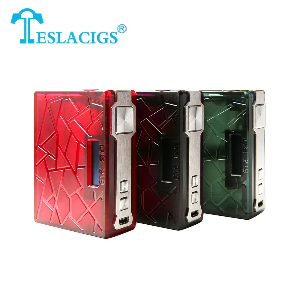 219W Tesla DB 219 TC Box MOD Teslacig Mod Made of Advanced PEI Material with High Performance VW/TC/TCR Modes E-cig Vape Box Mod 219W Tesla DB 219 TC Box MOD Teslacig Mod Made of Advanced PEI Material with High Performance VW/TC/TCR Modes E-cig Vape Box Mod