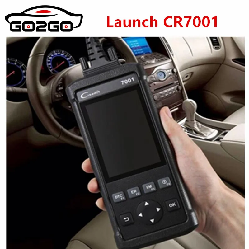 

Original Launch CReader 7001 Code Reader Diagnostic-tool CR7001 DIY Scanner Meet all OBD/EOBD Protocols One Year Free Warranty