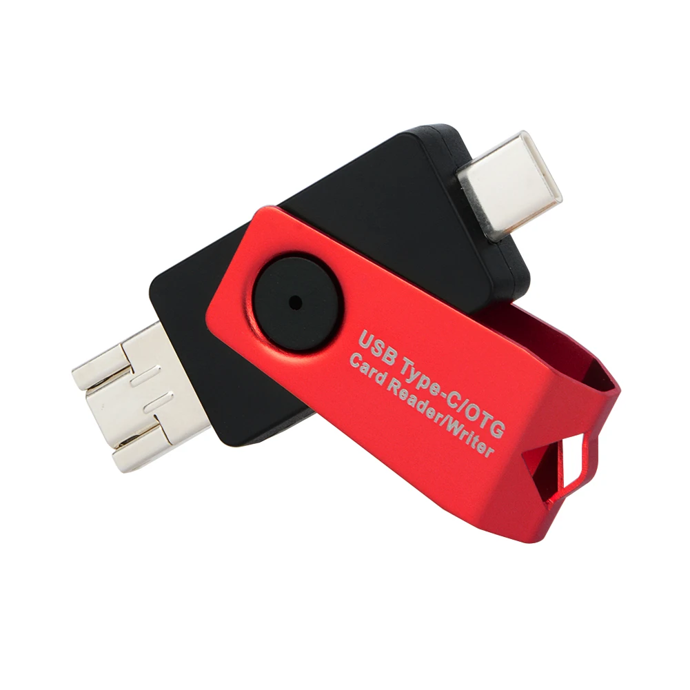 3 в 1 Micro USB кардридер USB 2,0 type-C/OTG кардридер/Писатель 5 цветов новая распродажа