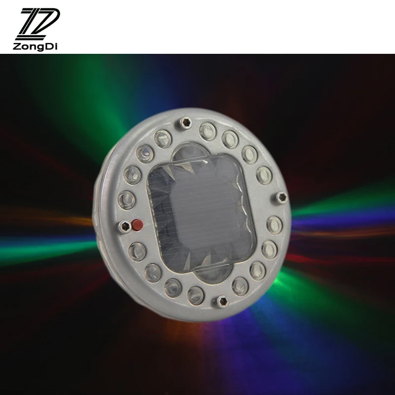 ZD 1X Car wheel hub light Solar LED Wheel hub lamp For Audi a3 a5 a4 b8