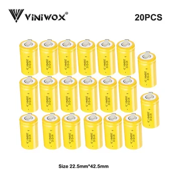 

Subc Batteria 1.2V Ni-CD 2000mAh SC Rechargeable Battery Cell Power Tool Battery For Electrical Tools Accumulator Real Capacity