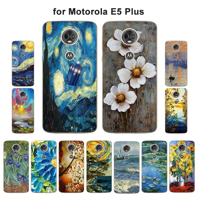 Чехол для телефона Motorola E5 Plus 6 0 дюйма чехлы MOTO E5Plus мягкий силиконовый чехол из тпу