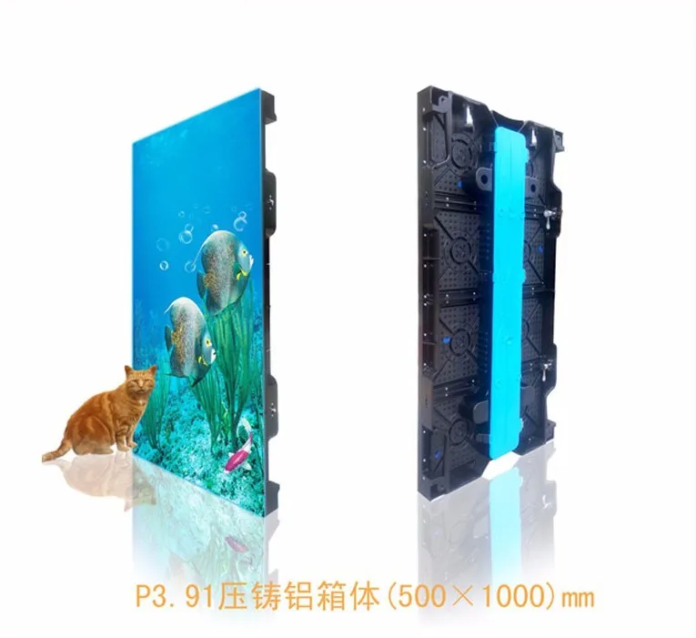 Китайский производитель 500*1000 мм этап видео стены P3.91 внутренний арендуемый светодиодный светильник экран дисплея