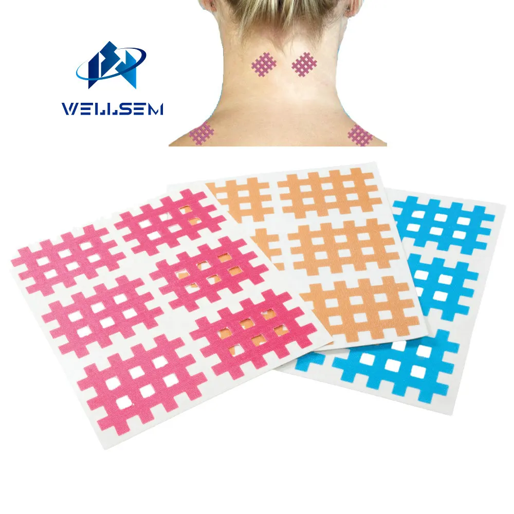 Спиральная перекрестная кинезиологическая лента Macure для терапии (упаковка из 10