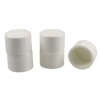 

32mm PVC Water Hose Pipe Adapter Coupler Stop End 5 Pcs