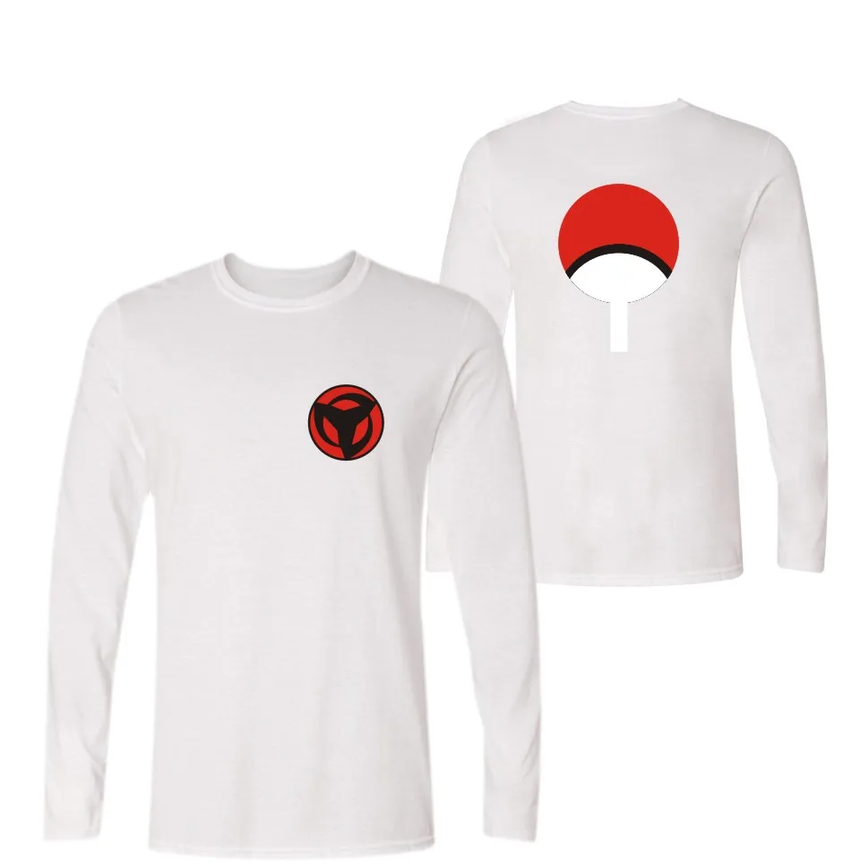 2017 футболка для фитнеса в стиле Харадзюку с изображением учихи сиринган женские