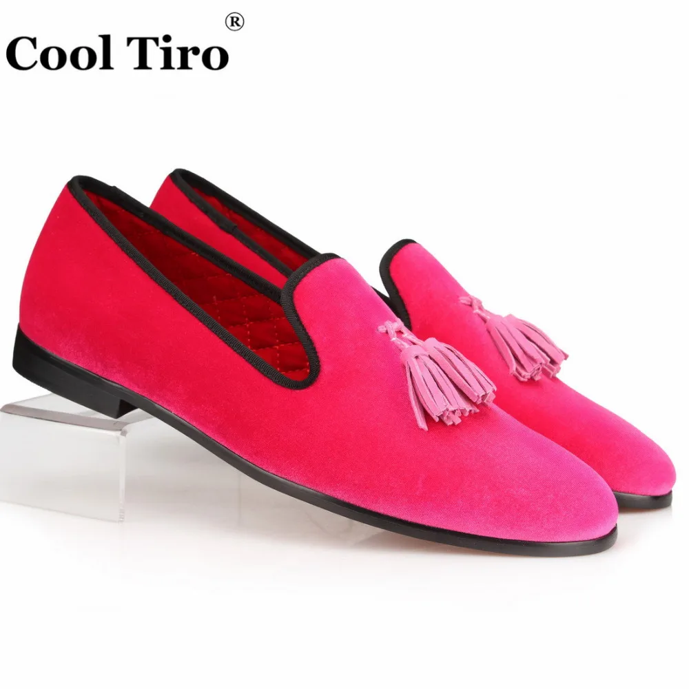 mens loafers pink