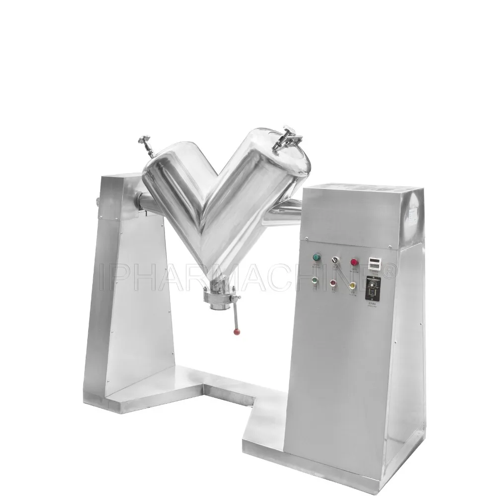 (220V 50HZ) V type mixer machine V blenders powder mixing machine V 100