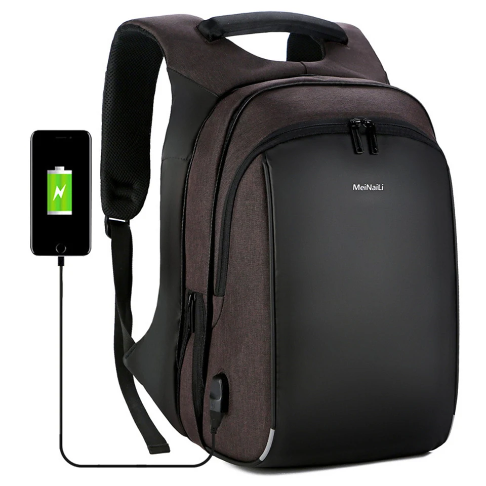 

Mens Backpacks Male Backpack Laptop 15.6 Inch Anti Theft Student Mochila Bags Travel USB Charging Office Womens Business Bagpack