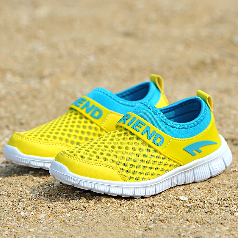 2019 New Breathable Summer Soft Non-slip Children Casual Shoes Boys Walking Shoes Outdoor Child Water Shoes Light Boy Flat Shoe