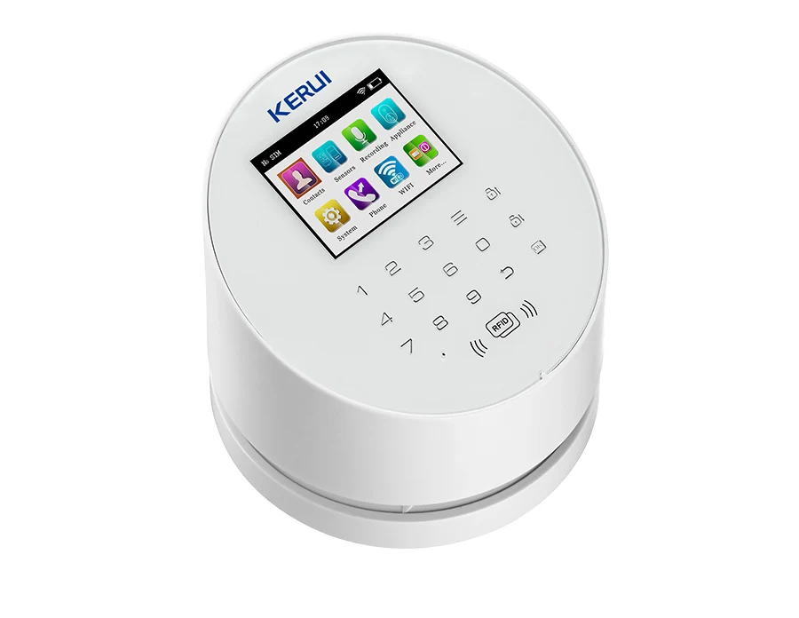 KERUI W2 wifi GSM PSTN сигнализация Умный дом Безопасность Инфракрасный датчик движения ворота магнитный переключатель для сигнализации комплект